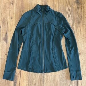 Lululemon Define Jacket Special Edition In Teal Shadow Size 8